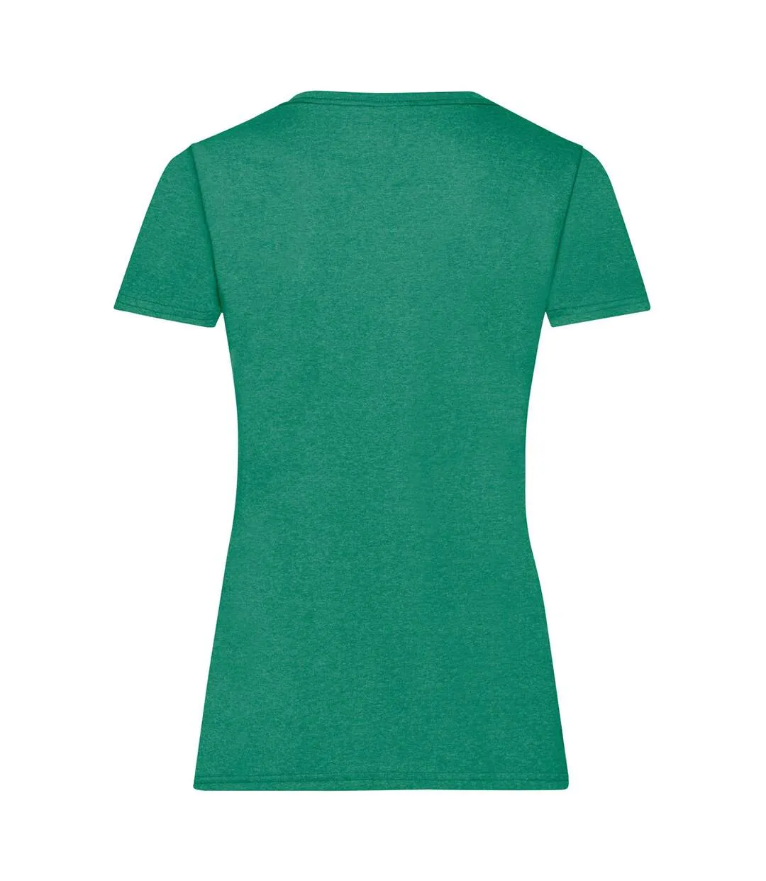 Fruit of the Loom Women's Green Heather Short Sleeve T-shirts