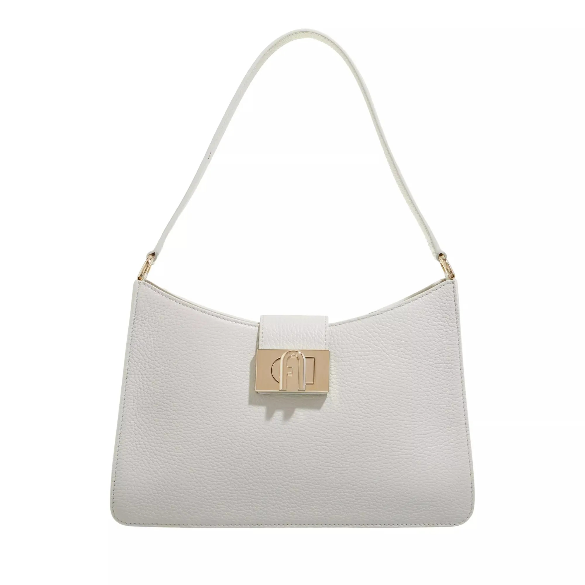 Furla 1927 M Shoulder Bag in Soft Marshmallow - Crossbody Bag