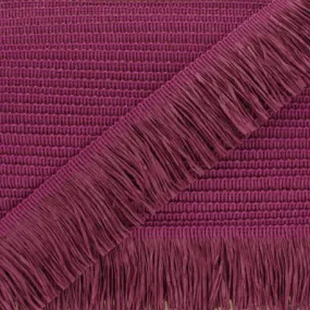 Raphia fringe gallon - purple