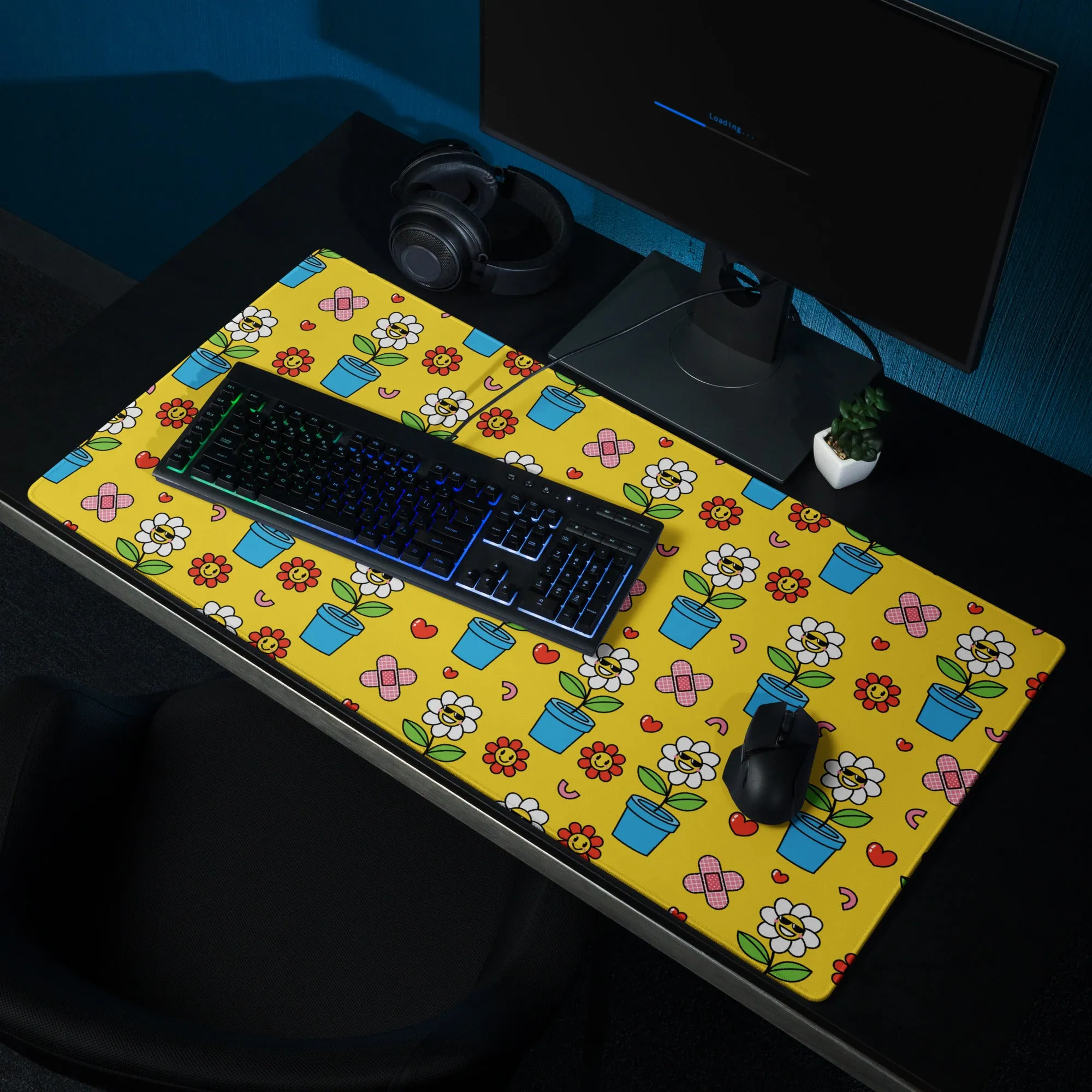 Gaming mouse pad