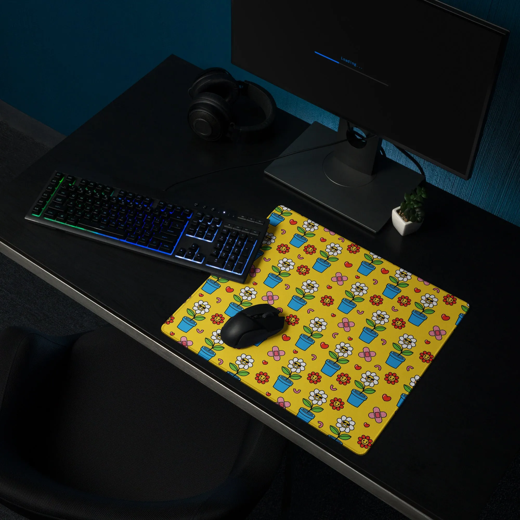 Gaming mouse pad