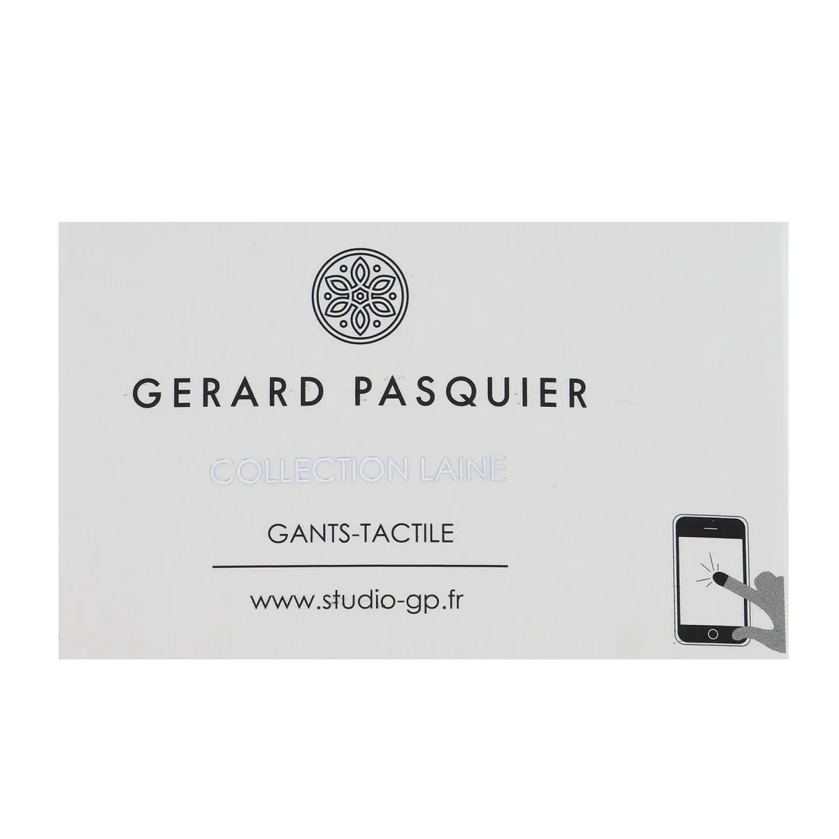 Gants bi-matière bleu et gris à 12,90€ par Gérard PASQUIER