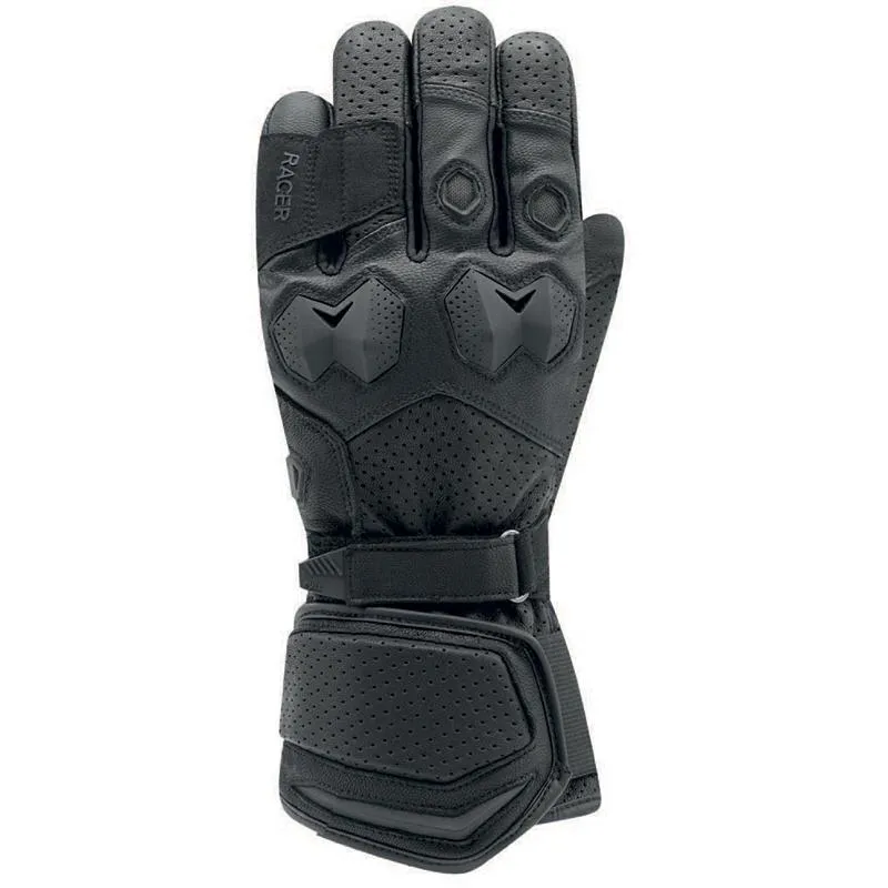 Gants D3O RACER noir - MAXXESS.FR, Gants moto été