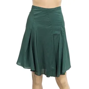 Green Cotton Asymmetric Skirt Size 38 - Comptoir Des Cotonniers