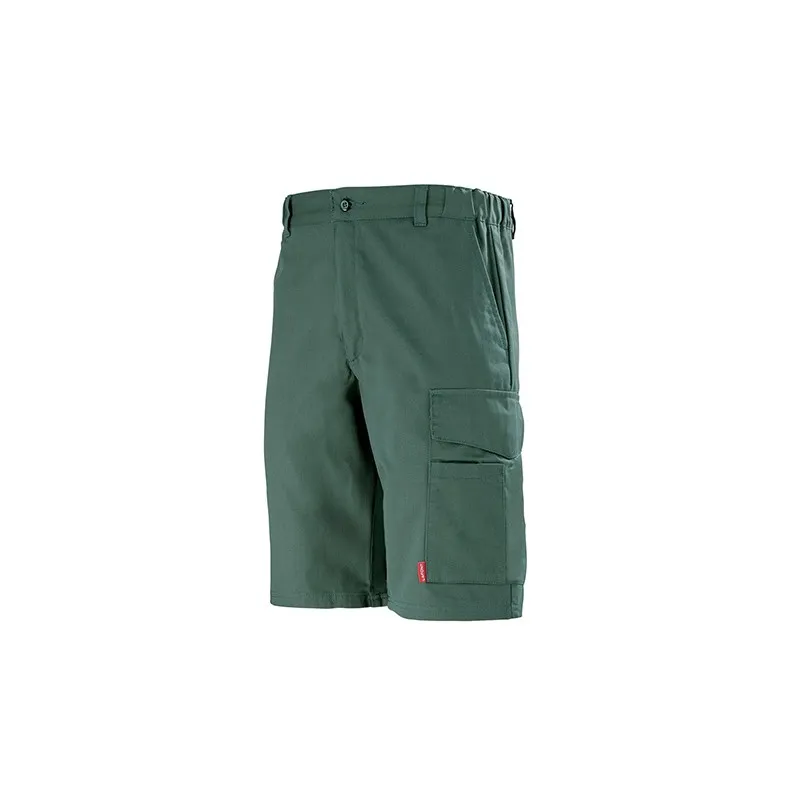 Green Men's Work Shorts - Adolphe Lafont