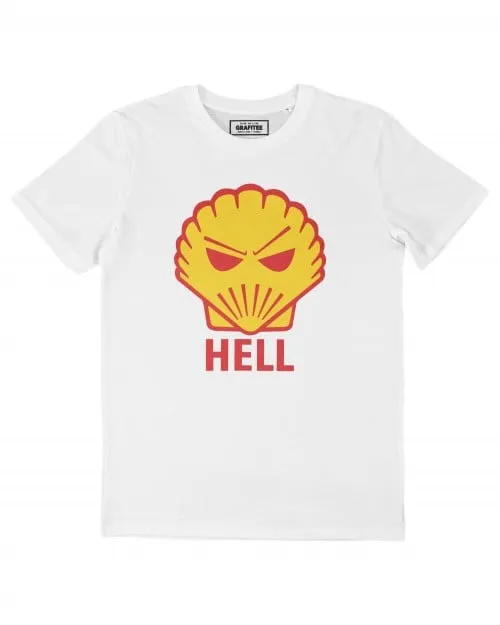 Homme Hell T-shirt - Station Service Logo Redesign | Grafitee