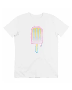 Ice Pop Watercolor T-shirt - Popsicle Stick Printed Tee | Grafitee