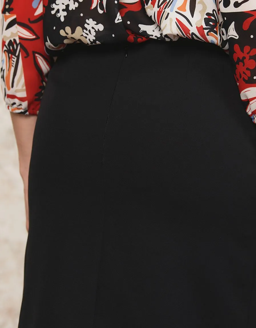 Chic Crêpe Skirt - Skirts