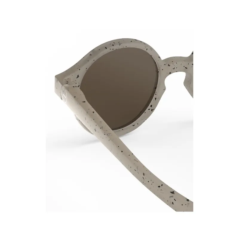 Kids + Sunglasses - Ceramic Beige (Ages 3-5) - IZIPIZI - Perlin Paon Paon