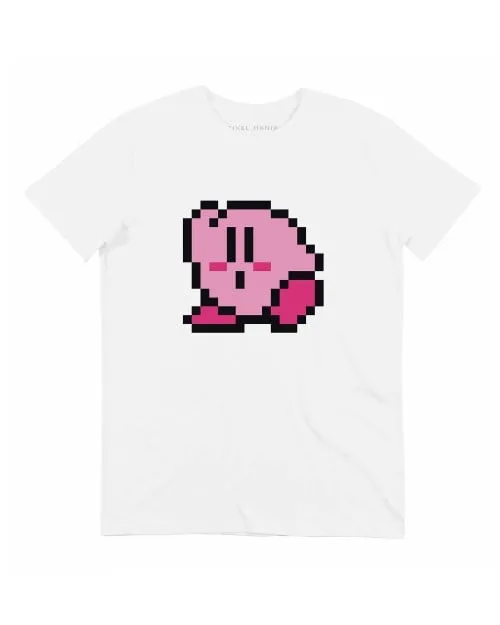 Kirby Pixel T-shirt - Nintendo Character Tee | Grafitee