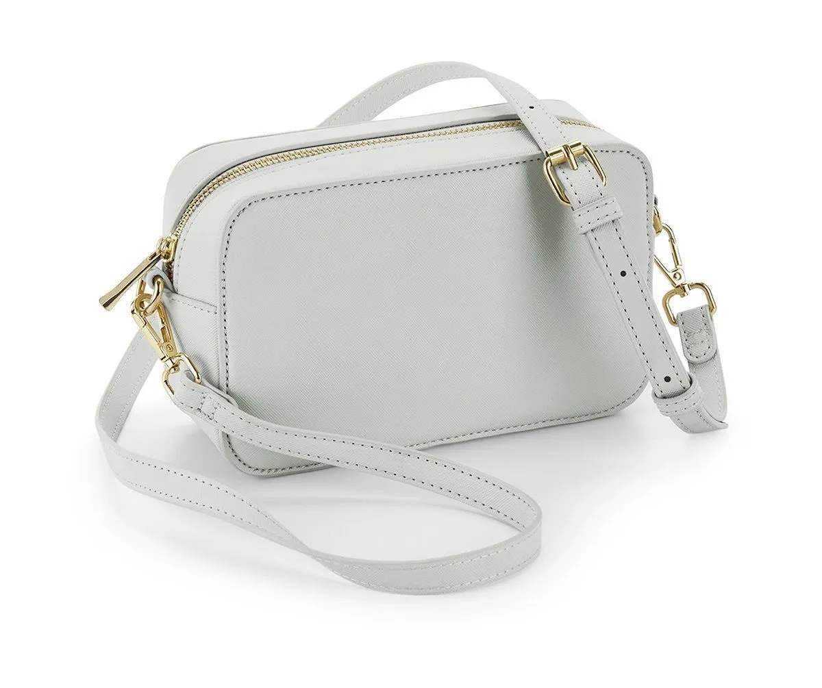 Light Gray Crossbody Bag - Model BG758