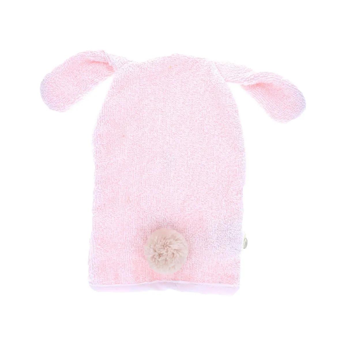 Light Pink Rabbit Hand Towel - Le Petit Souk