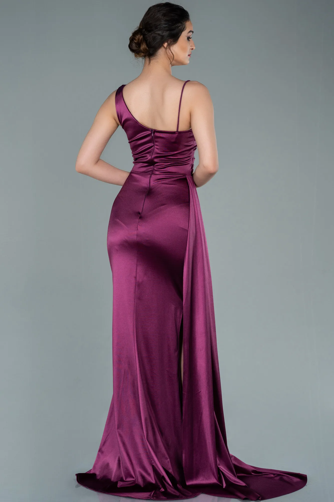 Long Black Evening Gown - Style ABU2373