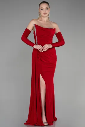 Long Red Evening Gown ABU3342