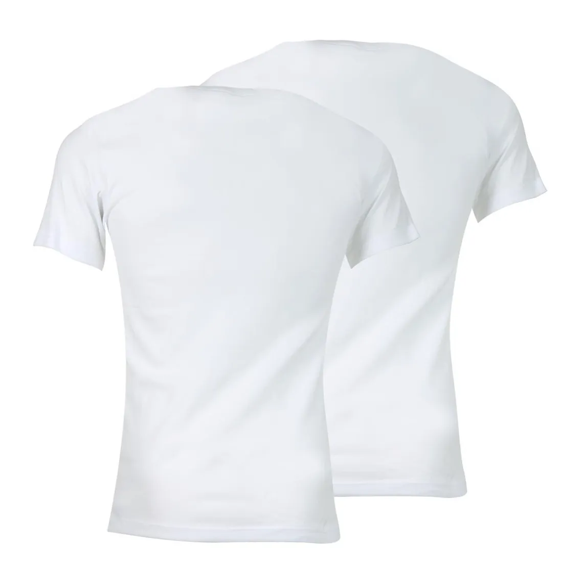 2-Pack Men's V-Neck T-shirts - White