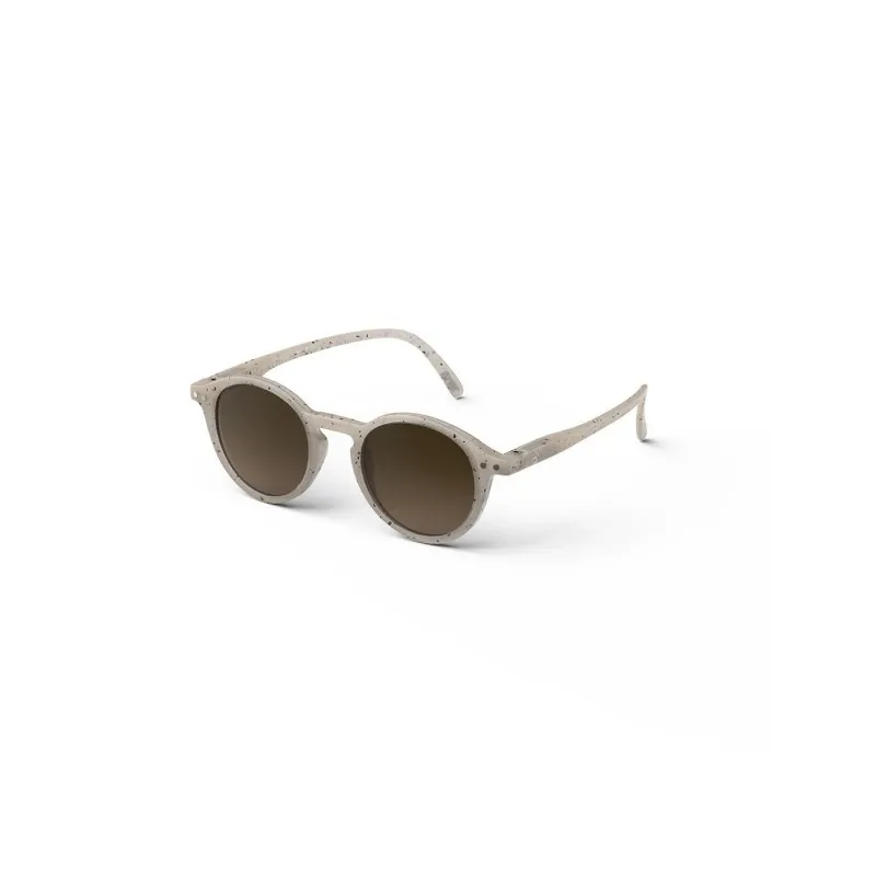 Junior Beige Ceramic Sunglasses (D-shape) - IZIPIZI - Perlin Paon Paon