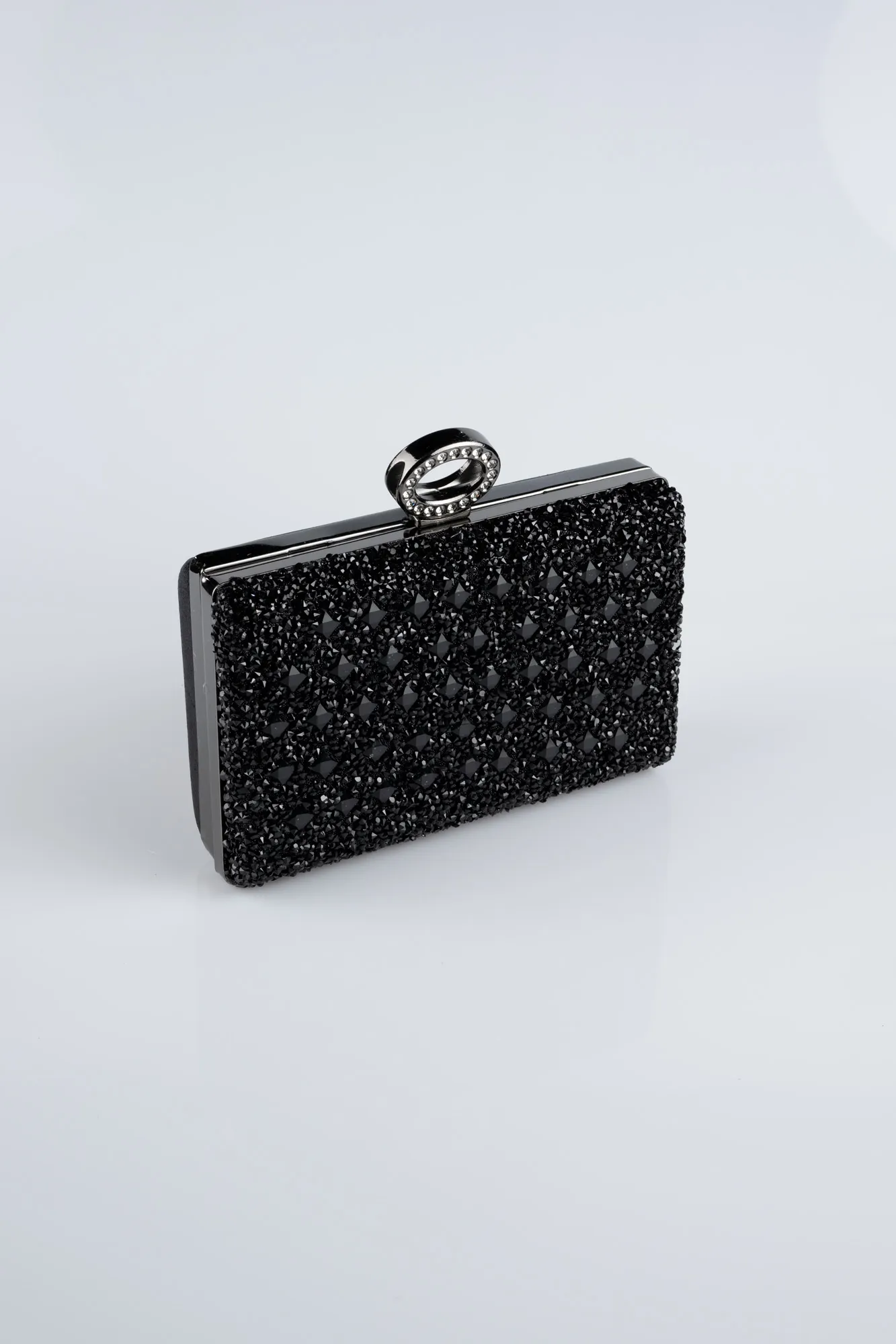 Luxe Black Evening Clutch Bag SH830