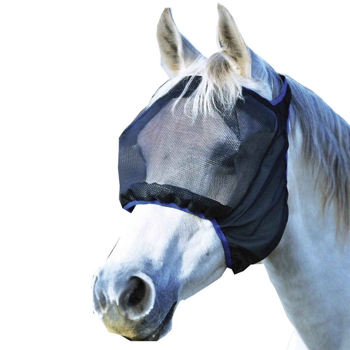 Masque anti-mouches MIDI sans oreilles Equilibrium pour cheval