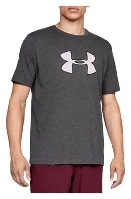 Men's Gray Under Armour Big Logo Short Sleeve T-shirt