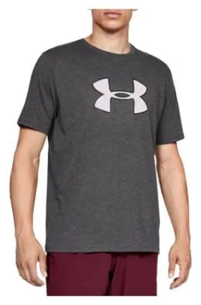 Men's Gray Under Armour Big Logo Short Sleeve T-shirt