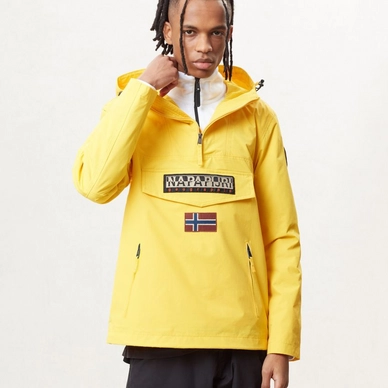 Men's Napapijri Rainforest Summer Pocket Freesia Yellow Jacket