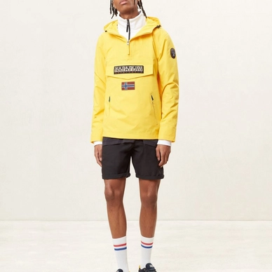 Men's Napapijri Rainforest Summer Pocket Freesia Yellow Jacket