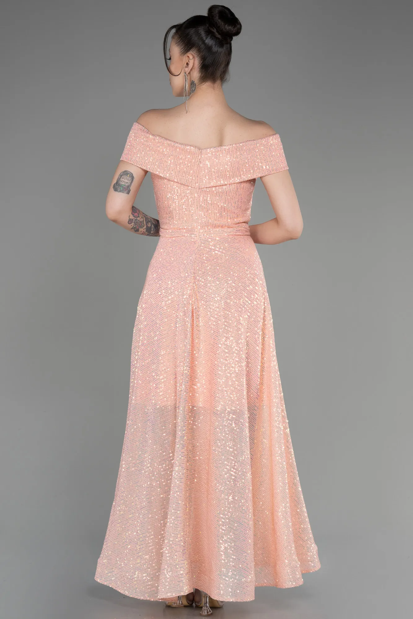 Midi Plum Ceremony Dress ABK2048.