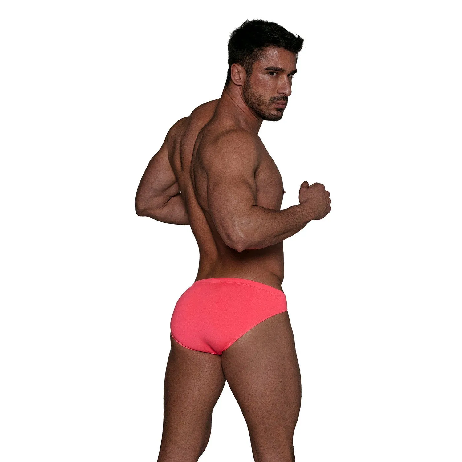 Mini Neon Pink Swim Brief by TOF Paris - TOF Paris: Buy Swimsuits