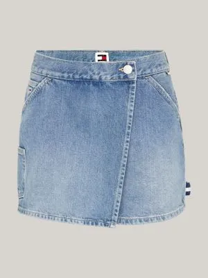 Minijupe-short Carpenter en denim | Denim | Tommy Hilfiger