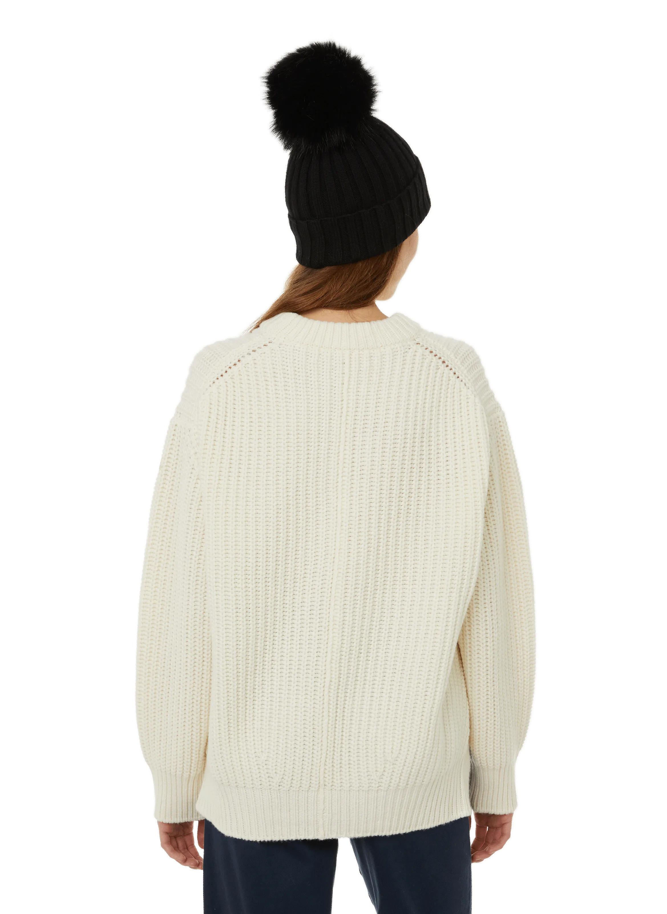 MONCLER Wool Sweater - Beige