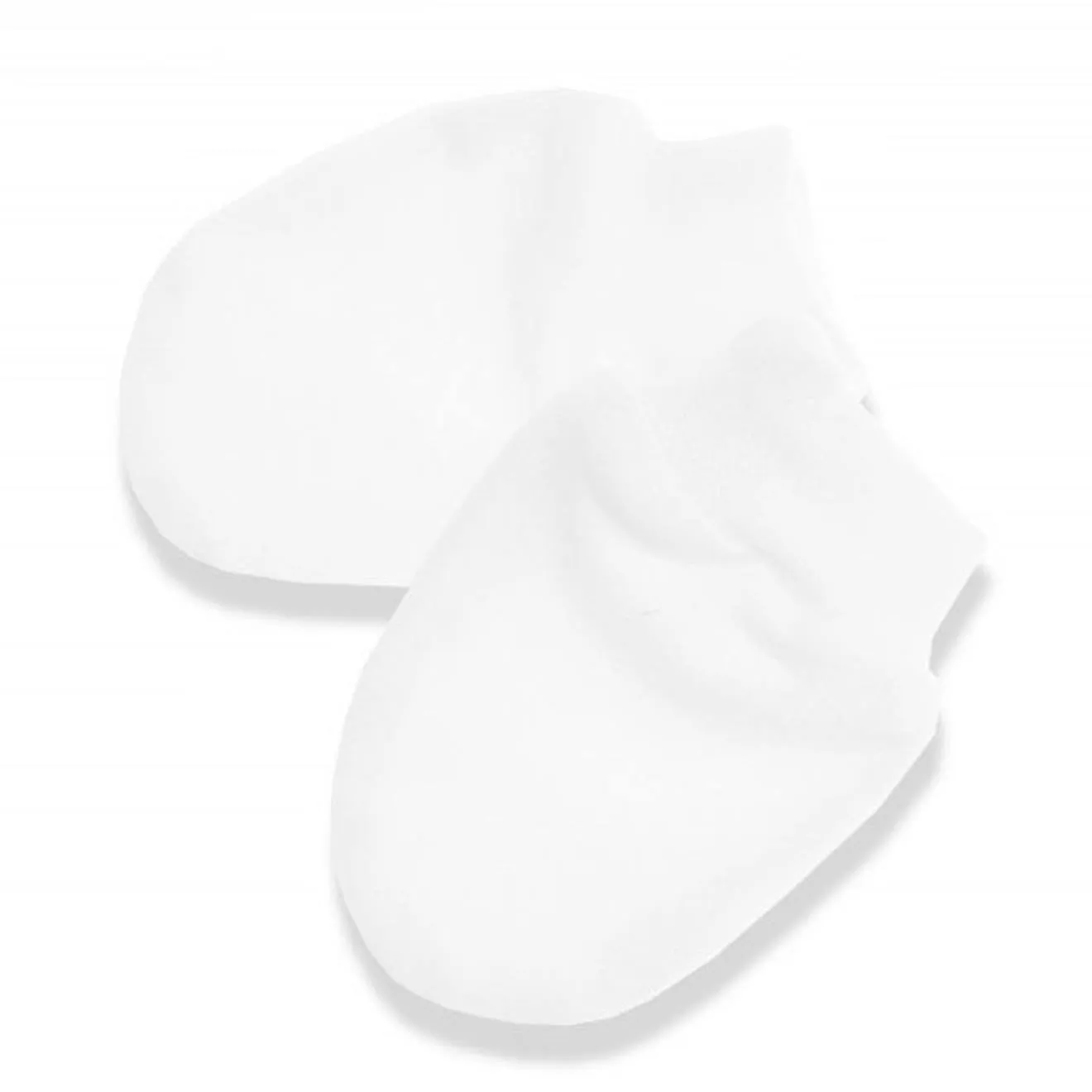 Moufles naissance en coton gants bébé anti griffures - SEVIRA KIDS - Blanc - 100% coton blanc - Sevira Kids