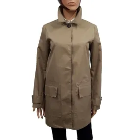 New Monoprix Coat Size 38 Beige Gabardine Trench Coat Imper.