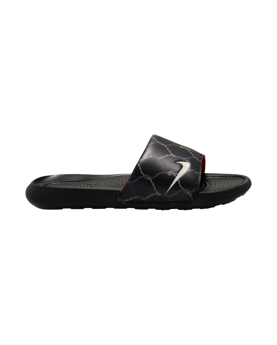 Nike Men's Victor One Slide Print Sandals Black