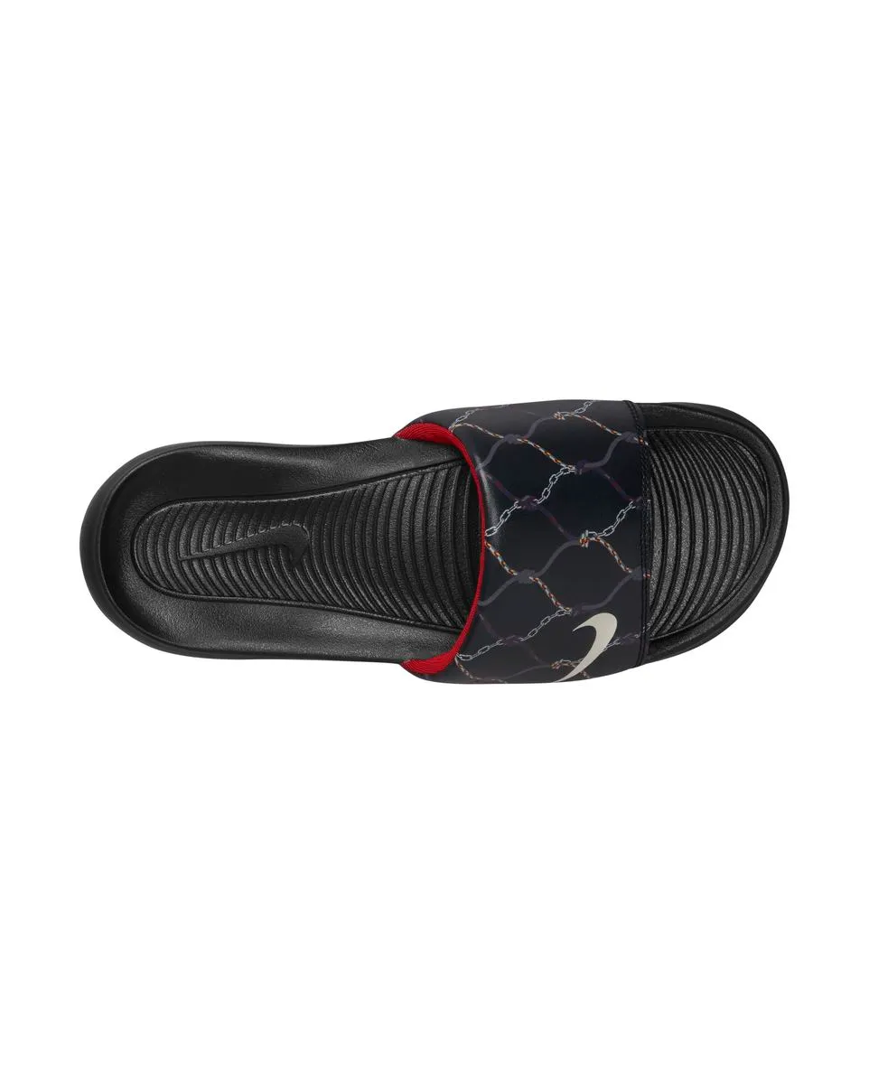 Nike Men's Victor One Slide Print Sandals Black