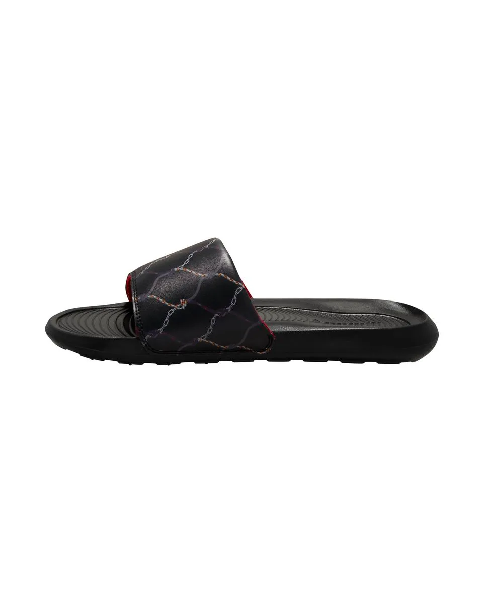 Nike Men's Victor One Slide Print Sandals Black