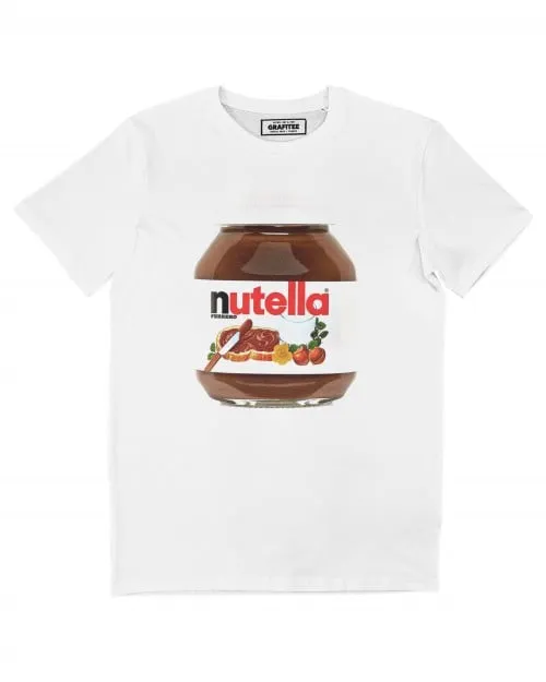 Nutella T-shirt - Printed Nutella Jar Tee | Grafitee