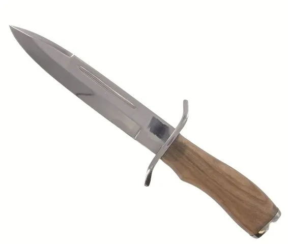 Olivewood Dagger 18x3 cm with Leather Sheath