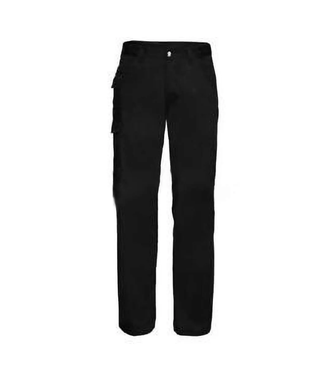 Black Russell Men's Regular Fit Work Pants