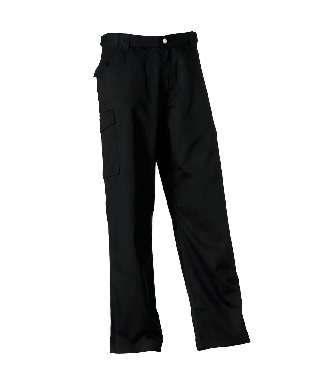 Black Russell Men's Regular Fit Work Pants