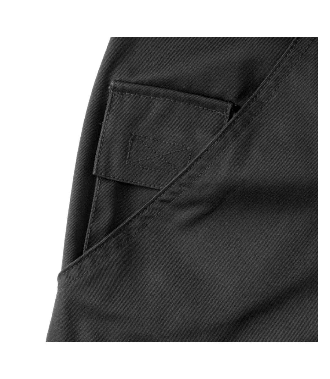 Black Russell Men's Regular Fit Work Pants