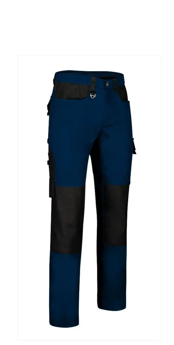 Pantalon de travail multipoches - Homme - DYNAMITE - bleu marine 