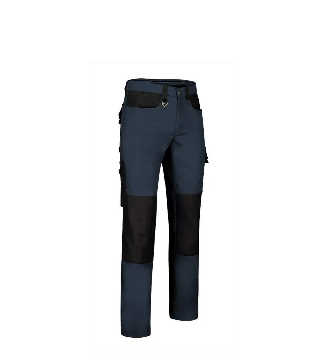 Work Pants with Multiple Pockets for Men - Charcoal Gray by DYNAMITE