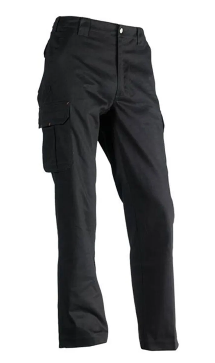 Pantalon de travail multipoches - Homme - HK013 - noir 