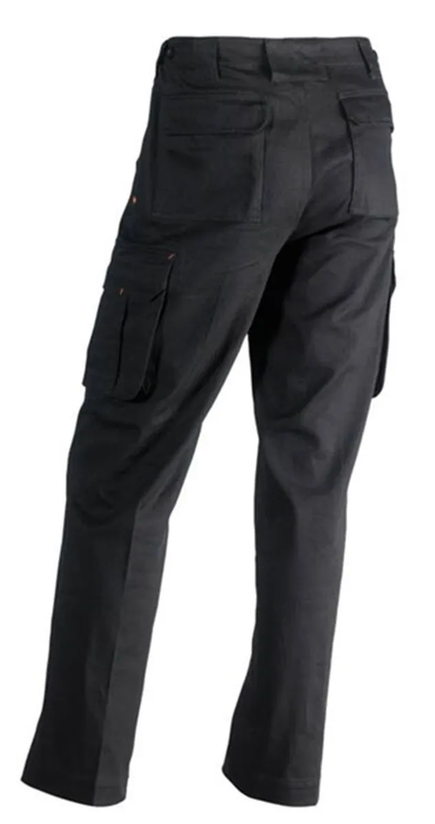 Pantalon de travail multipoches - Homme - HK013 - noir 