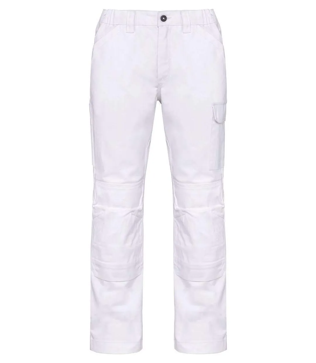 Work Pants with Multiple Pockets - Men - WK740 - White