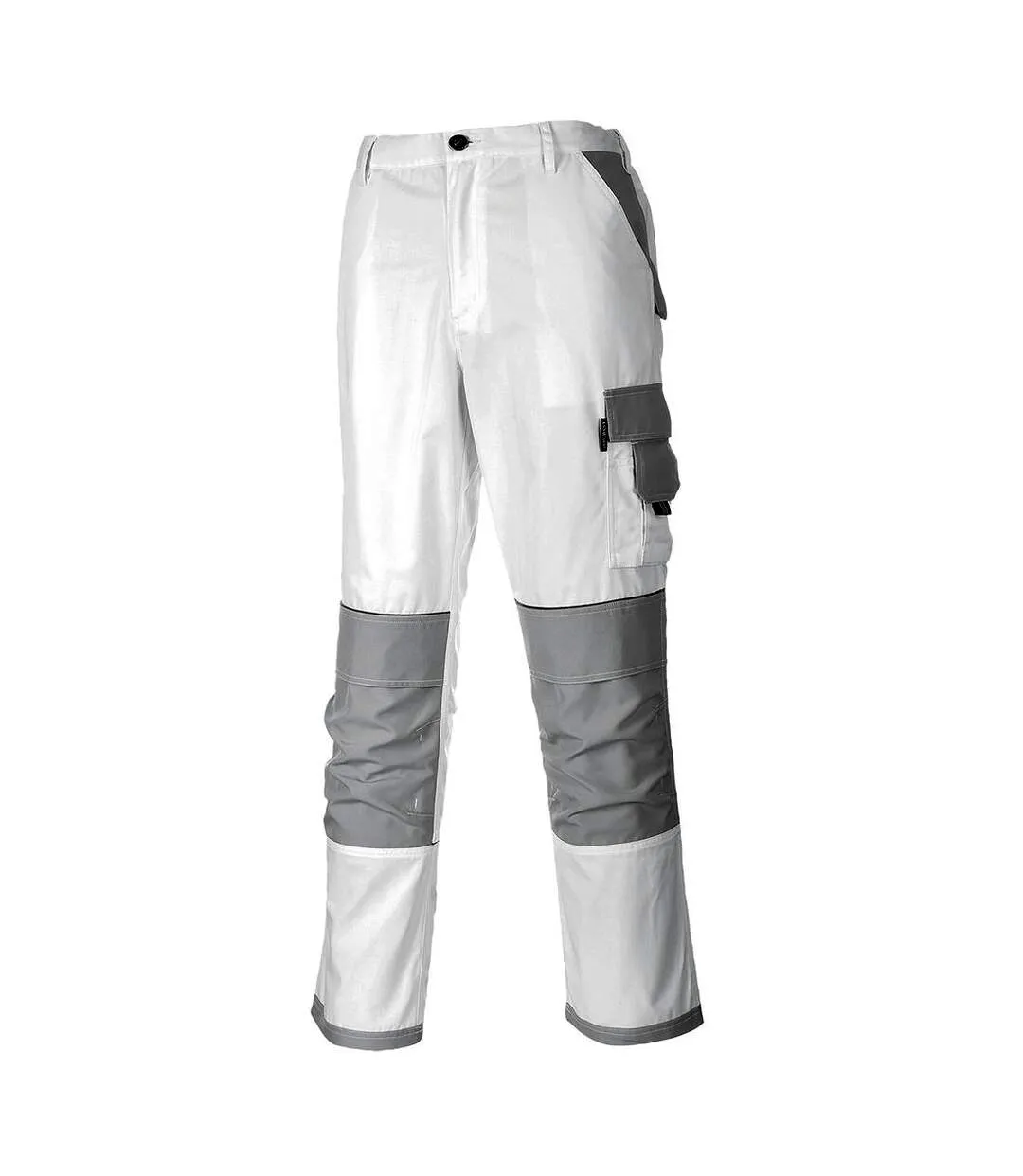 Portwest White Pro Men's Painter Work Trousers