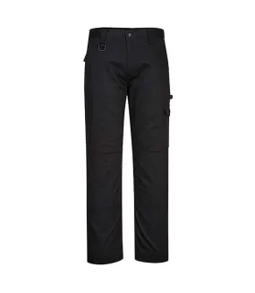 Portwest black Super Man work trousers