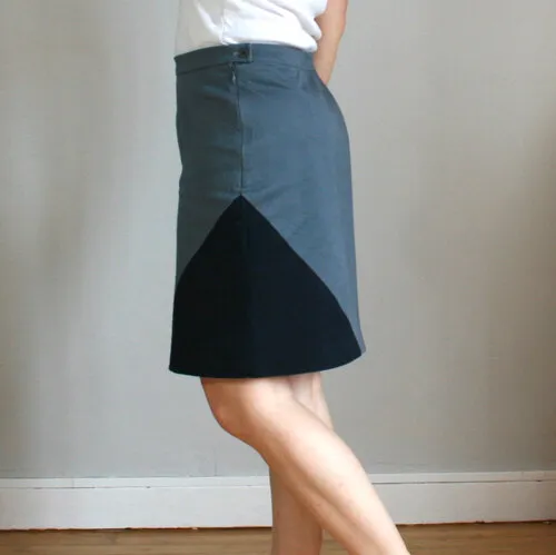 MISS BERLINGOT Skirt Sewing Pattern - Straight Skirt