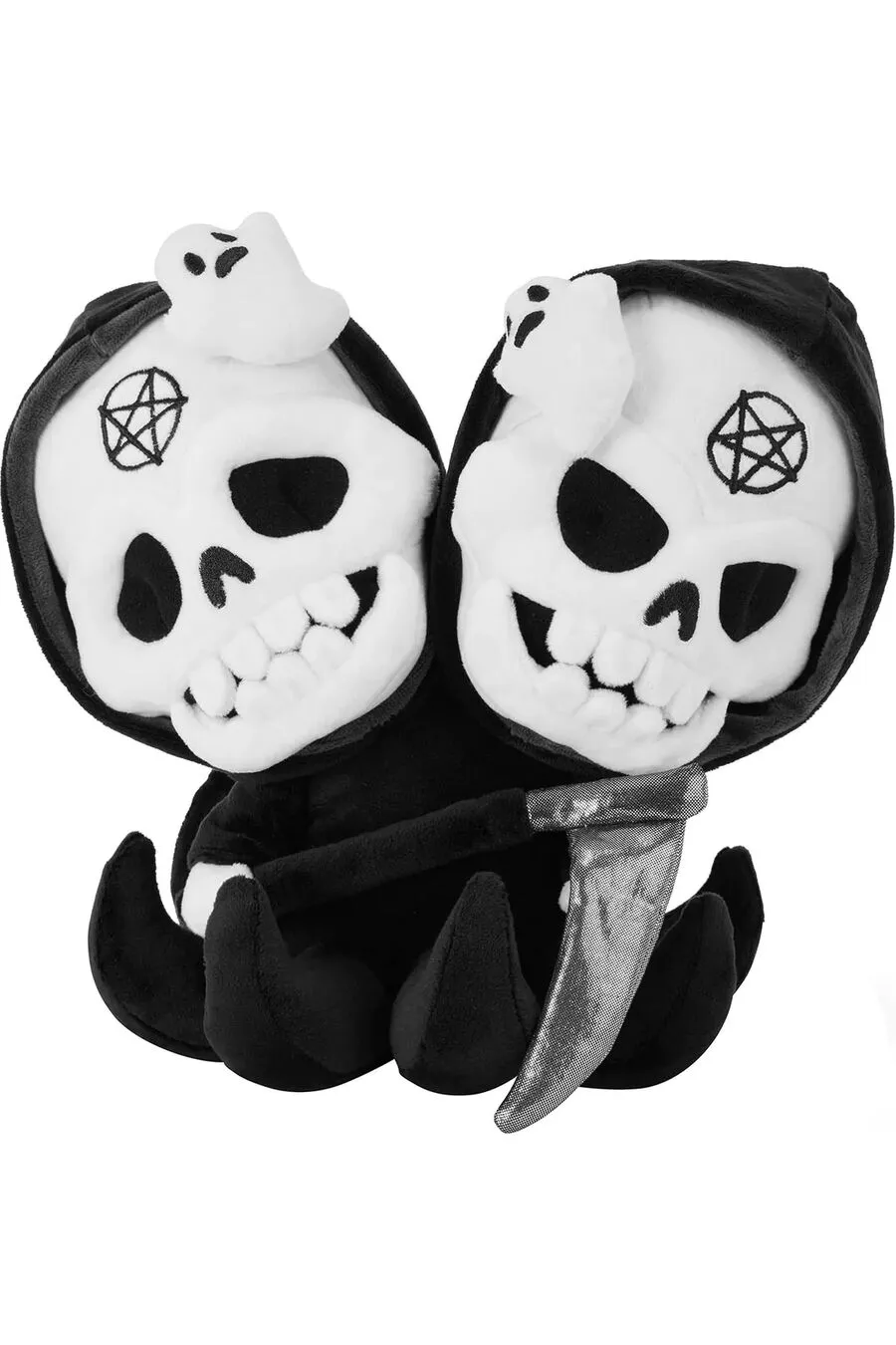 Gothic KILLSTAR Plush 'Grim Reaper Double Head'