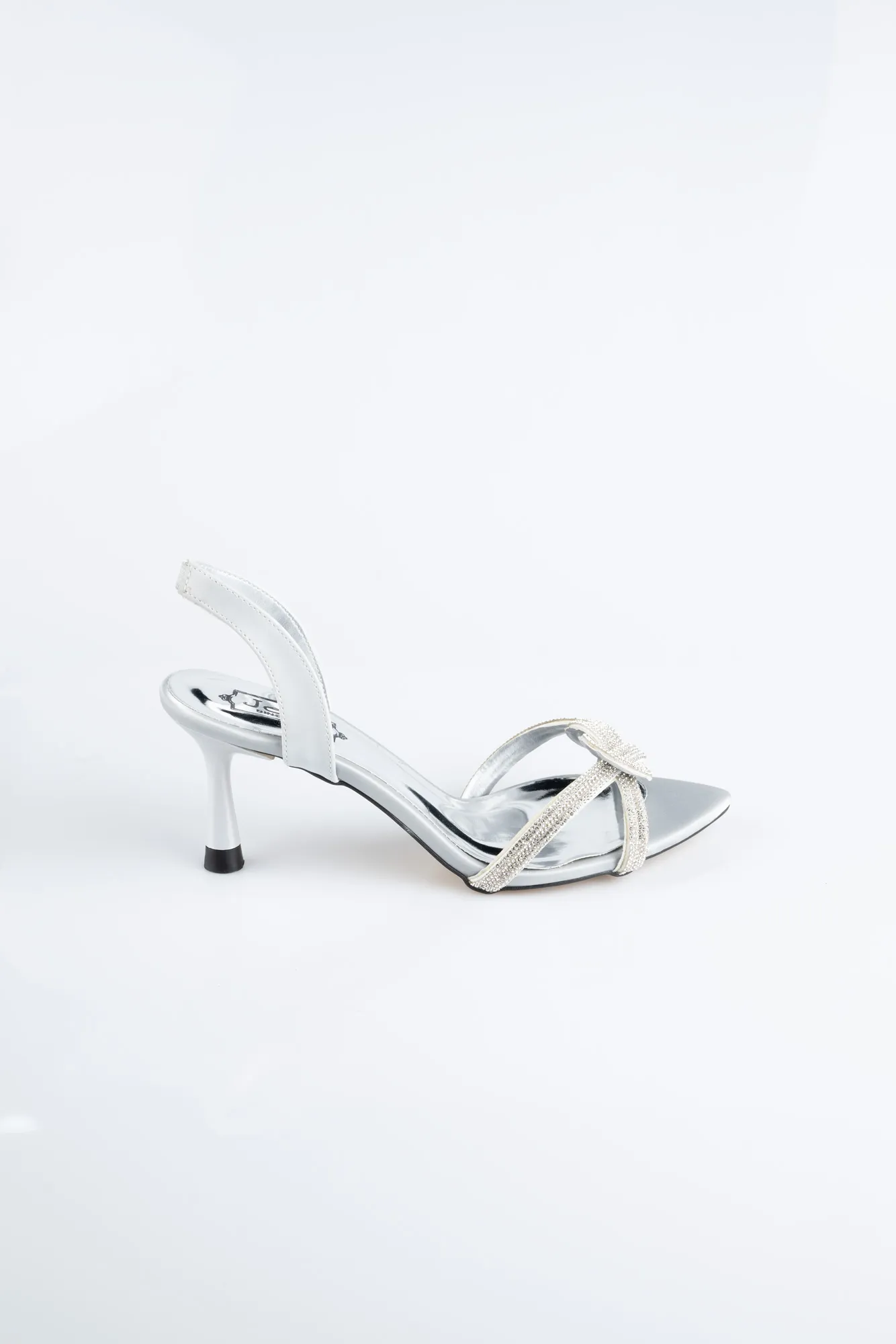 Pierreux Silver Evening Shoe MJ5166